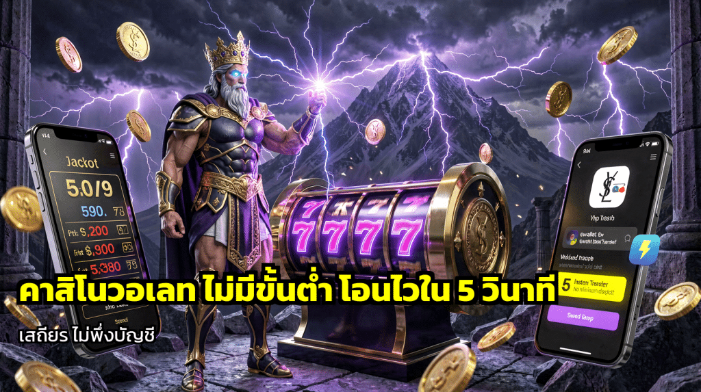 คาสิโนวอเลท ไม่มีขั้นต่ำ