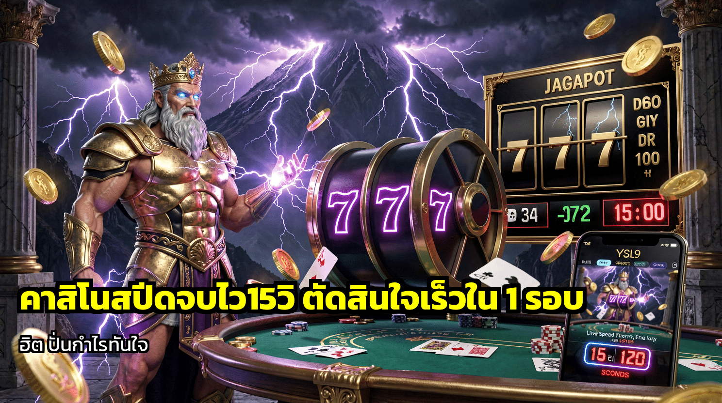 คาสิโนสปีดจบไว15วิ คำอธิบายภาพ