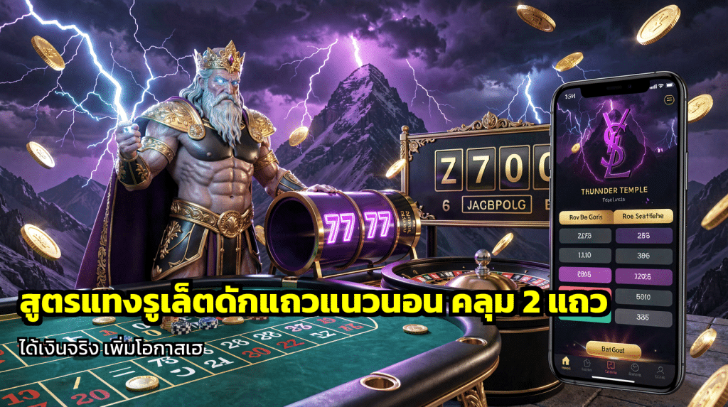 สูตรแทงรูเล็ตดักแถวแนวนอน