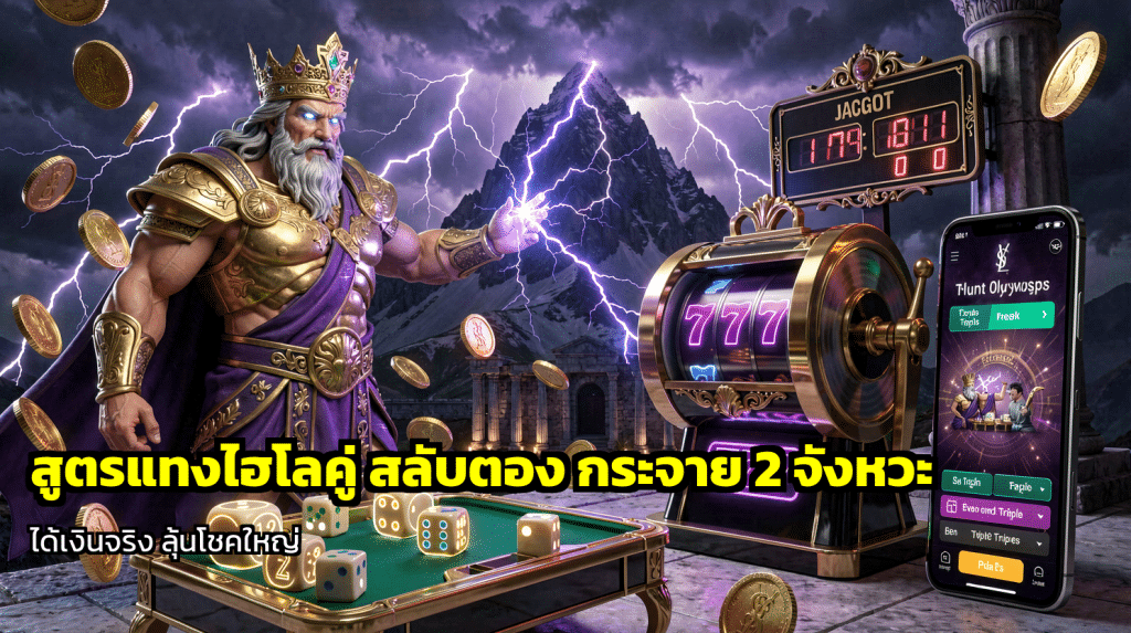 สูตรแทงไฮโลคู่ สลับตอง